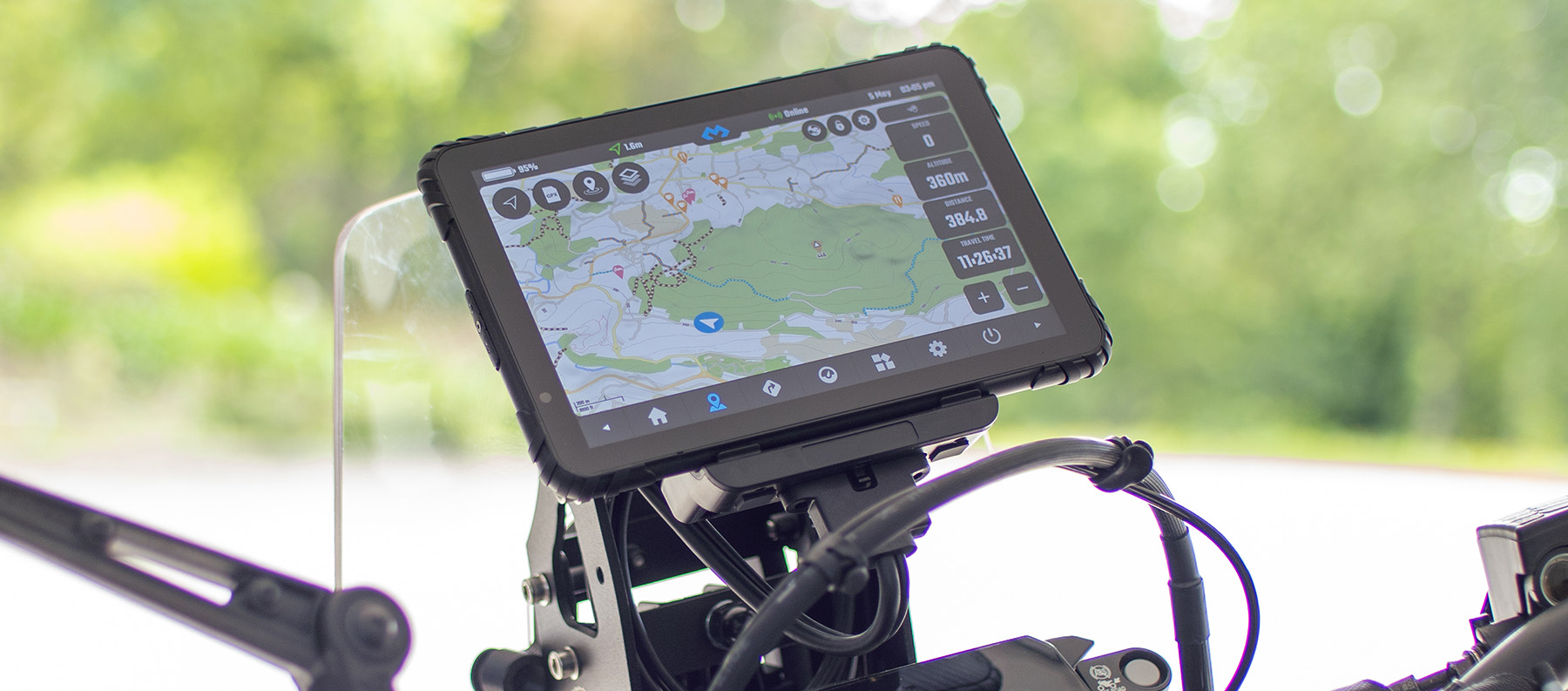 Moto Raid Enduro MOTO KTM NAVIGATION PHONE GPS Stand